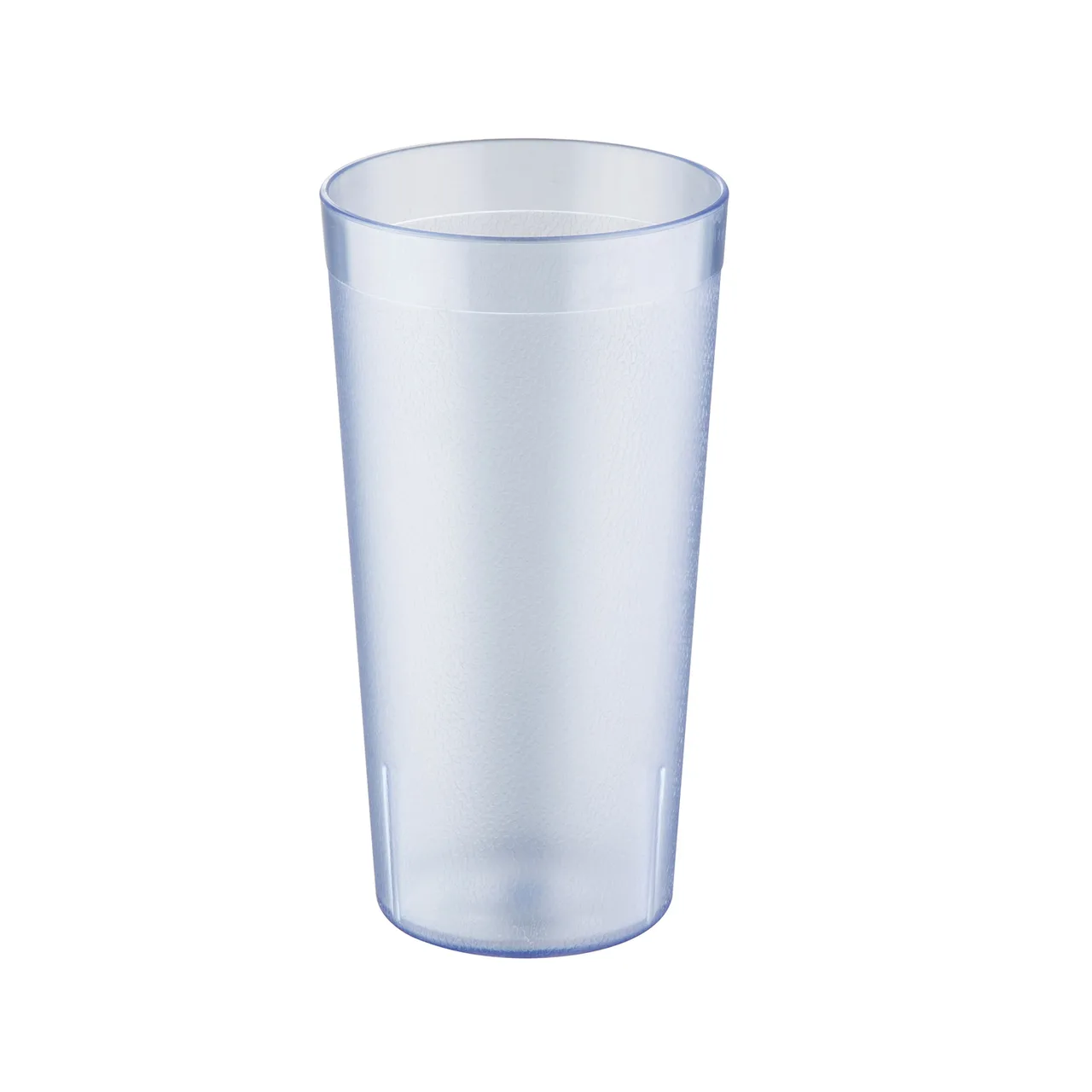 CAC China BVPT-20BL 20 oz Pebbled Blue SAN Plastic Tumbler, Dishwasher Safe - 1 Dozen