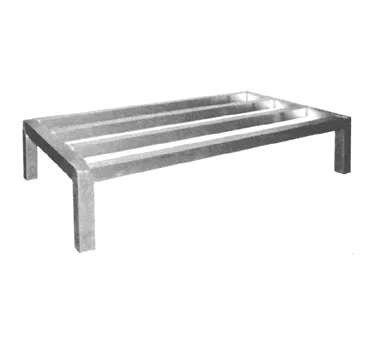Klinger's Trading ADR2448 Dunnage Rack, 48"W x 24"D x 12"H, 2500lbs, Aluminum
