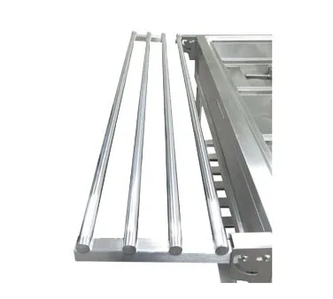 Adcraft EST-240/TH 4-Rail Tray Slide Shelf by Admiral Craft w/ 57-1/4"W x 14"D x 2"H