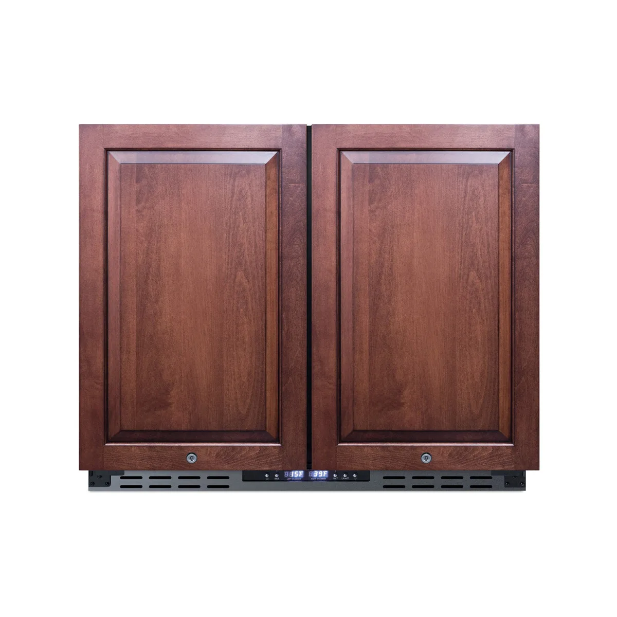 Summit FFRF36IFADA 36" Built-in or Freestanding Refrigerator Freezer in Black, Panel Ready Doors, ADA Compliant, 5.8 cu. ft.