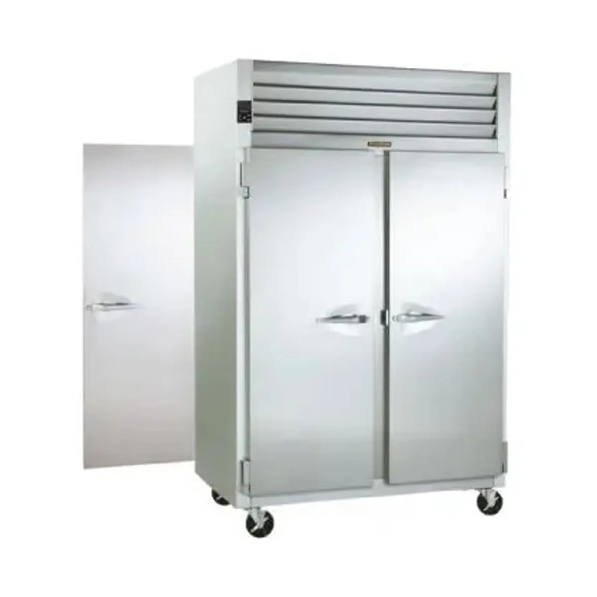 Traulsen G20055-032 52" 2-Section Pass-Thru Refrigerator w/ 4 Solid Doors (left/left hinged), R290, 48.87 cu. ft.