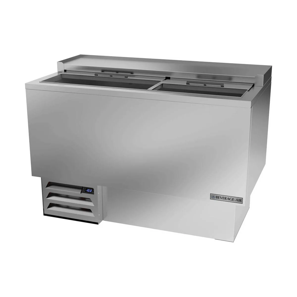 Beverage Air GF48HC-S 48" Stainless Steel Glass & Plate Chiller, 9.65 cu. ft.