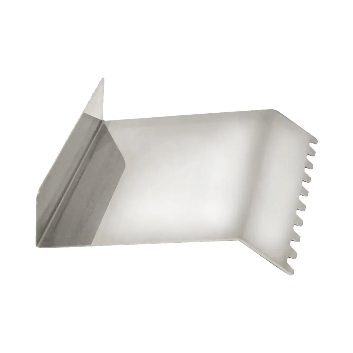 Globe PANINI-SCRAPER 4-3/4" Metal Scraper with Grooved Pattern