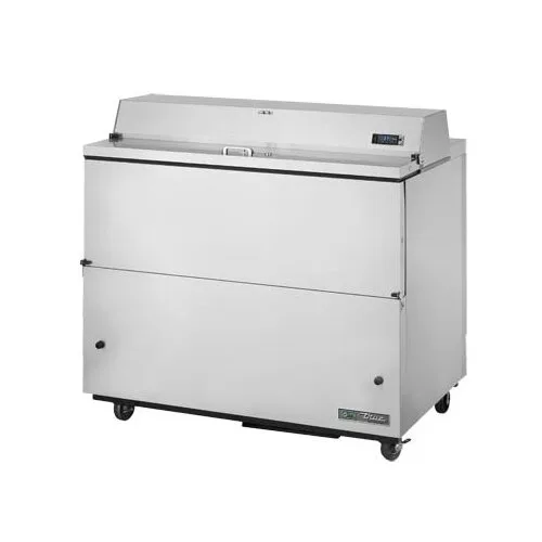 True TMC-49-S-HC 49" Single Sided Milk Cooler, Forced Air, 12 Crates Capacity