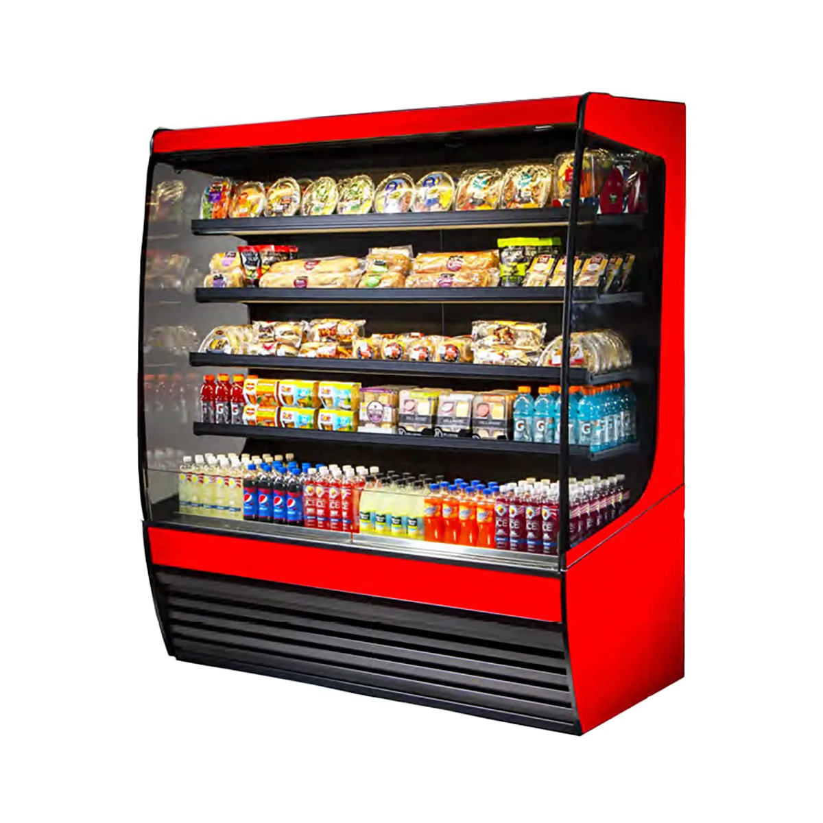 Federal Industries VRSS4878C 47" Vision Series Refrigerated Self-Serve High Profile Merchandiser