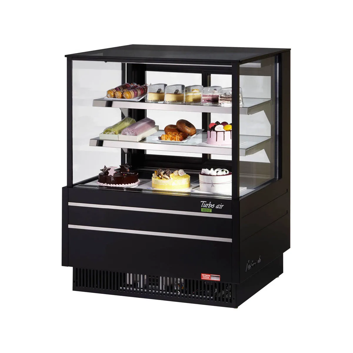 Turbo Air TCGB-36UF-W(B)-N 36" Refrigerated Display Case