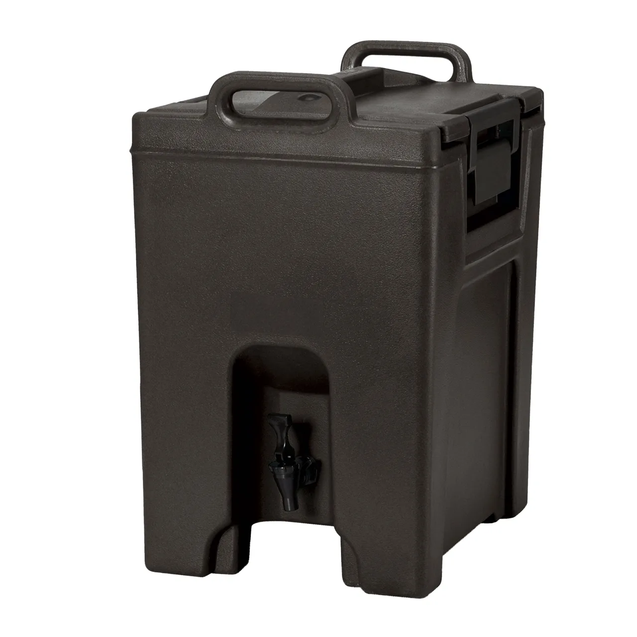 Cambro UC1000110 10-1/2‑Gallon Insulated Dispenser, Black Plastic, 16x20x26 in, NSF