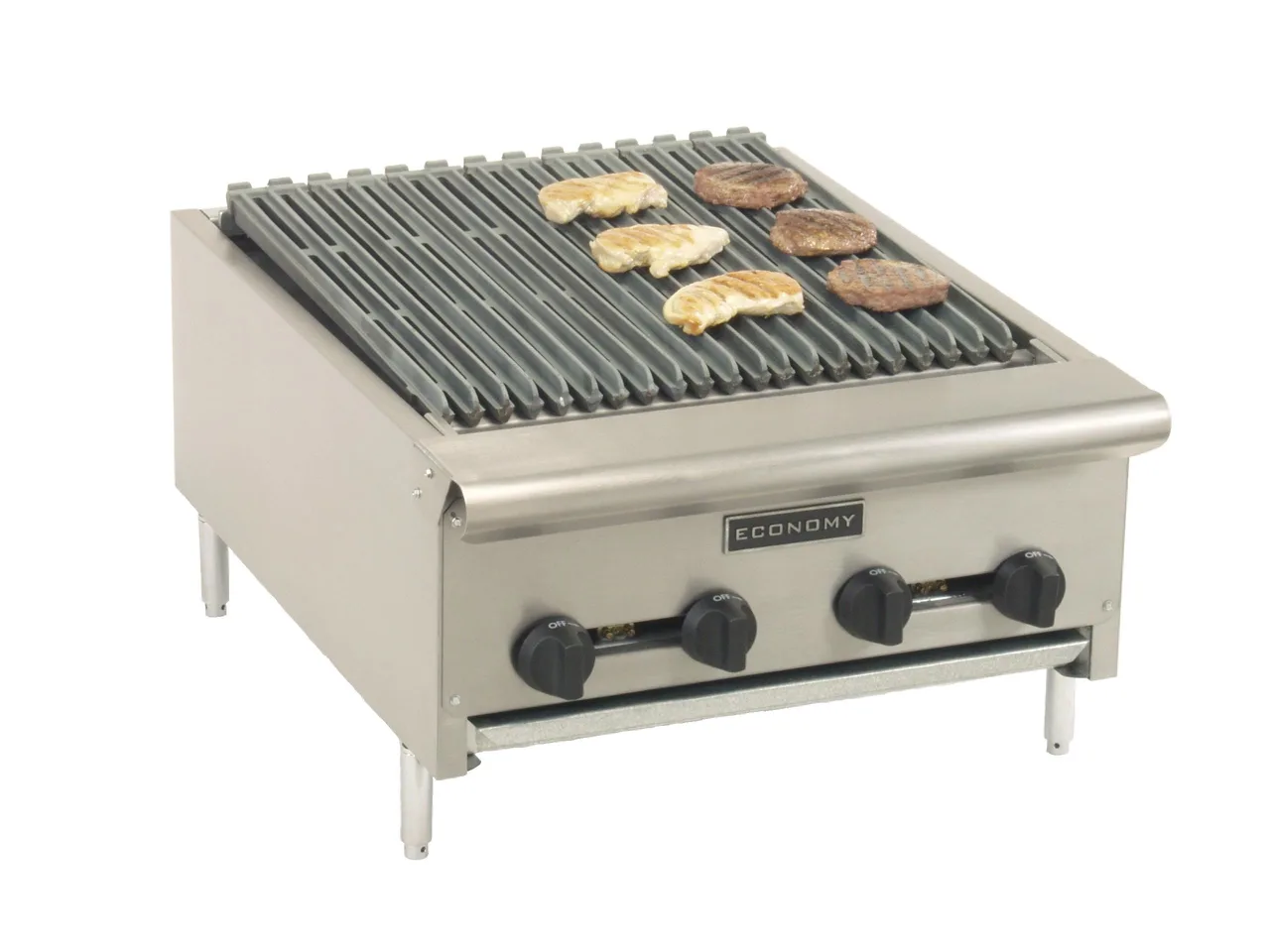 Comstock-Castle ERB18 18" Countertop Gas Radiant Charbroiler w/ (2) Burners, 36.000 BTU