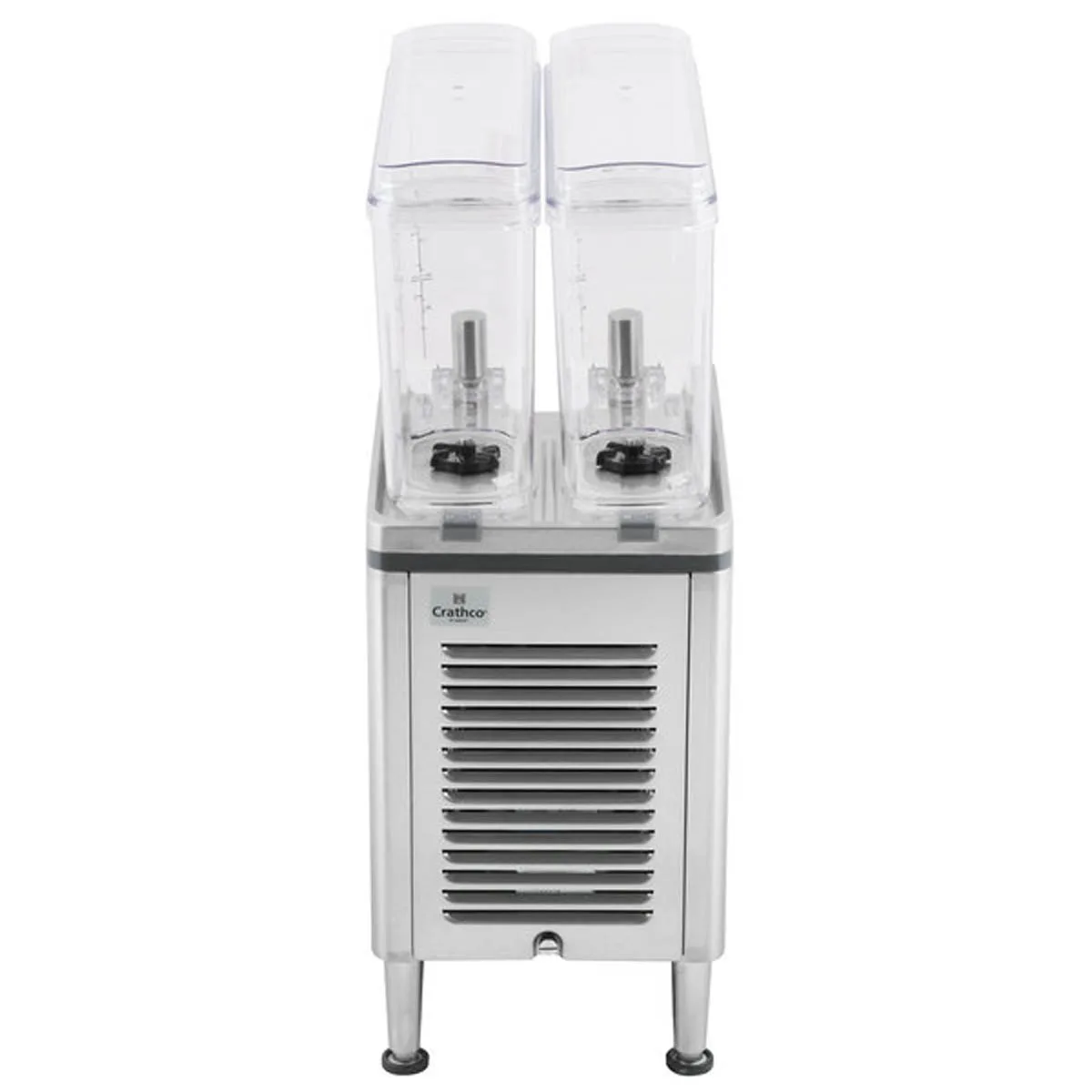 Crathco CS-2E-16-290 Beverage Dispenser with Double Bowls / Agitator Type - 2.4 Gal (each) - 1/10 Hp