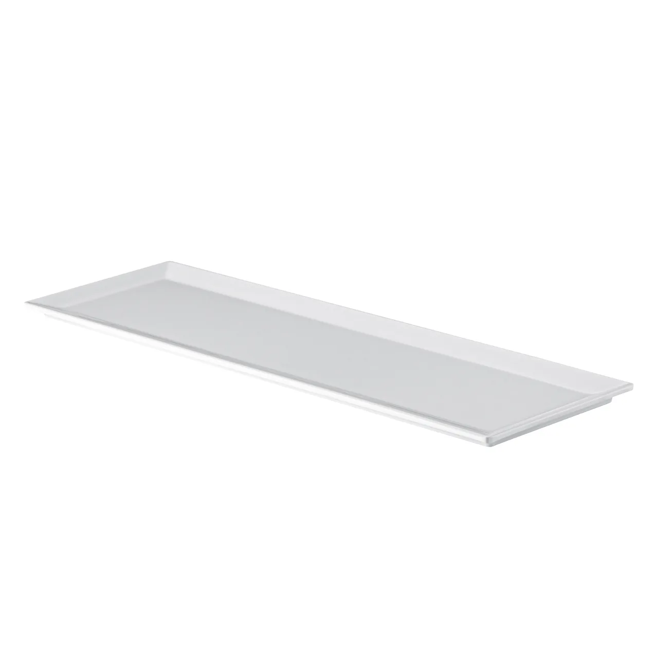 CACChina XFCH-RT394 French Platter – 23-3/4"W x 8"D x 5/8"H, Rectangular, White China