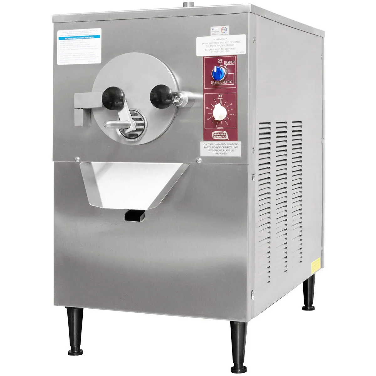 SaniServ B-5 Floor Model Batch Freezer, 5 Qt. Capacity