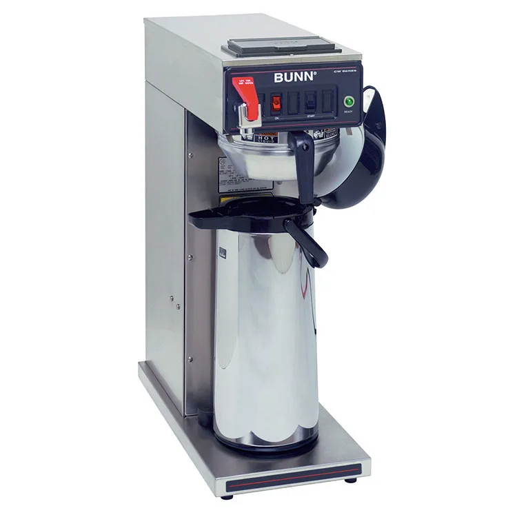 BUNN 23001.0017 CWTF15-APS Automatic Airpot Coffee Brewer, 3.8 gal/hr-1370 W, Fits 1.9‑3.0 L Airpots