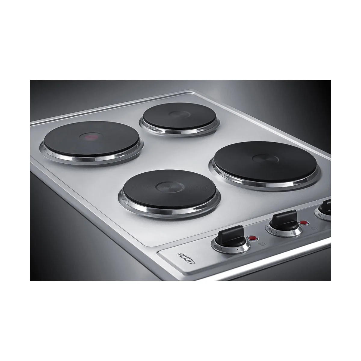 Summit CSD4B300 30" Electric Built-In CookTop w/ (4) Solid Burners, Manual Controls, 5.5 kW, 230v