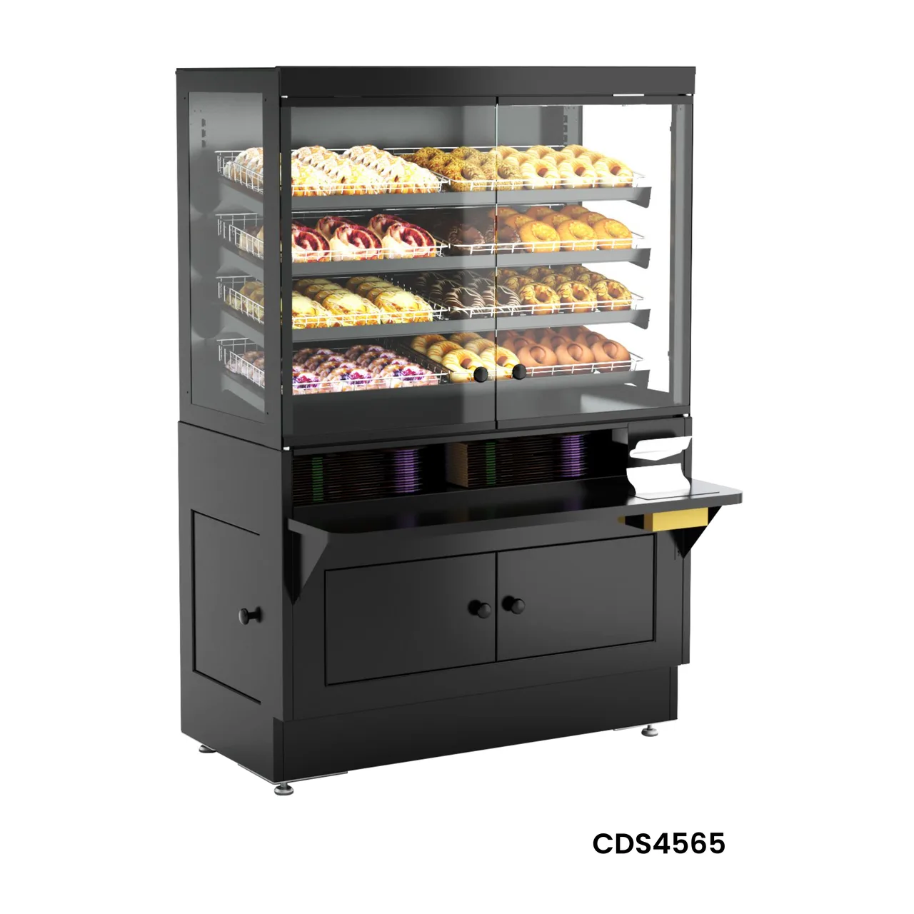 Structural Concepts CDS4565 Addenda Self-Service Non-Refrigerated Merchandiser