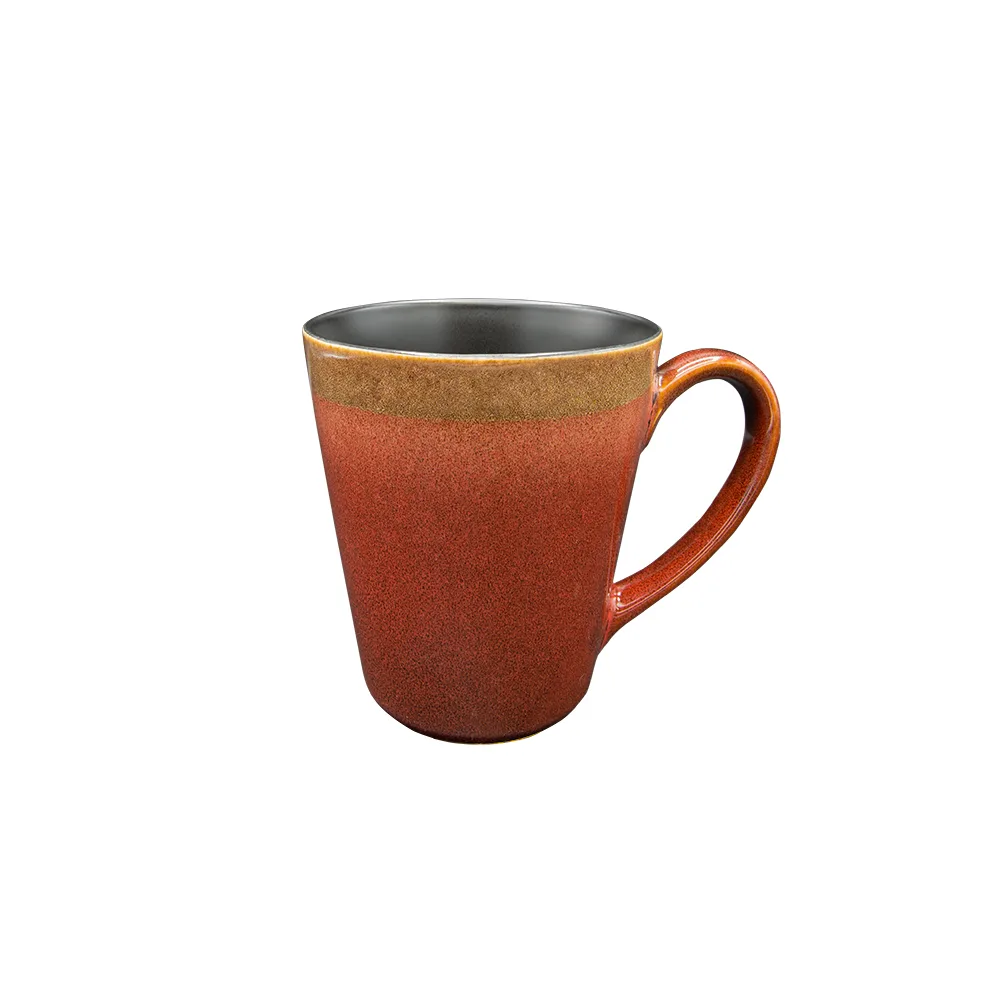 CAC China 112017-17 Kabah China Mug, 16 Oz (3 7/8"), 14‑16 Oz Capacity, Fine China Material - 1 Dozen