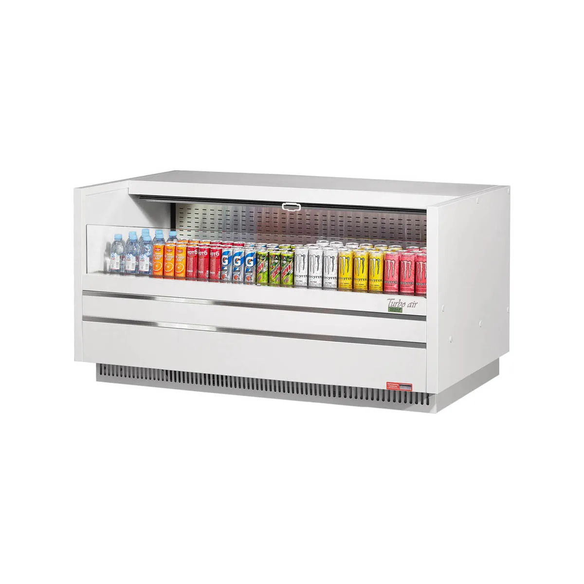 Turbo Air TOM-60UC-W(B)-N 60" Drop In Open Refrigerated Deli Display Case