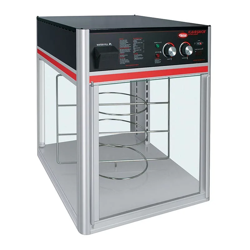 Hatco FSD-2 22" Full Service Countertop Flav-R-Savor® Holding & Display Cabinet, 3 Shelves
