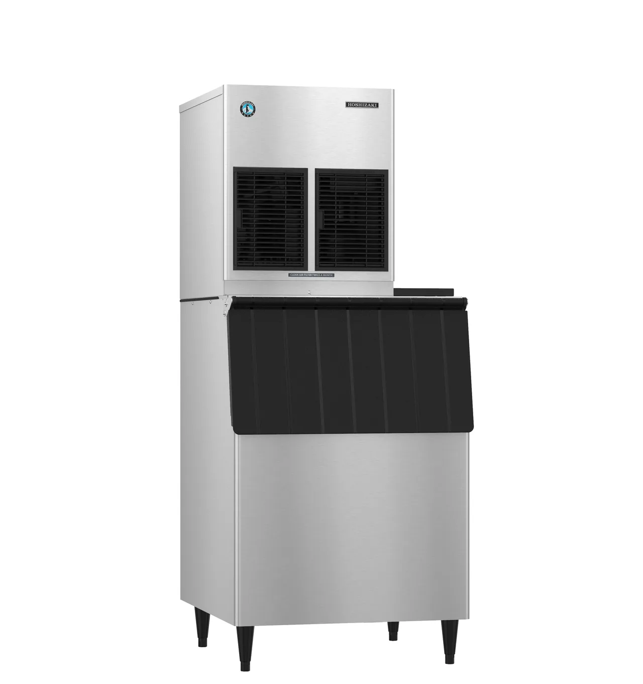 Hoshizaki F-822MAK-C 22" Cubelet Ice Maker with Bin, 653 lb/24 hr, 115V 9.7A, R‑404A, NSF/UL