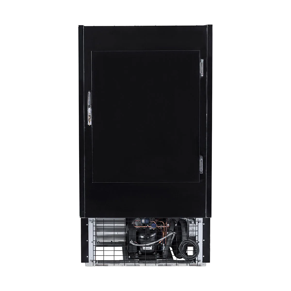 Howard-McCray SC-OD30E-3-SW-B 39" Vertical Multi-Purpose Open Merchandiser in Black, Self-Contained