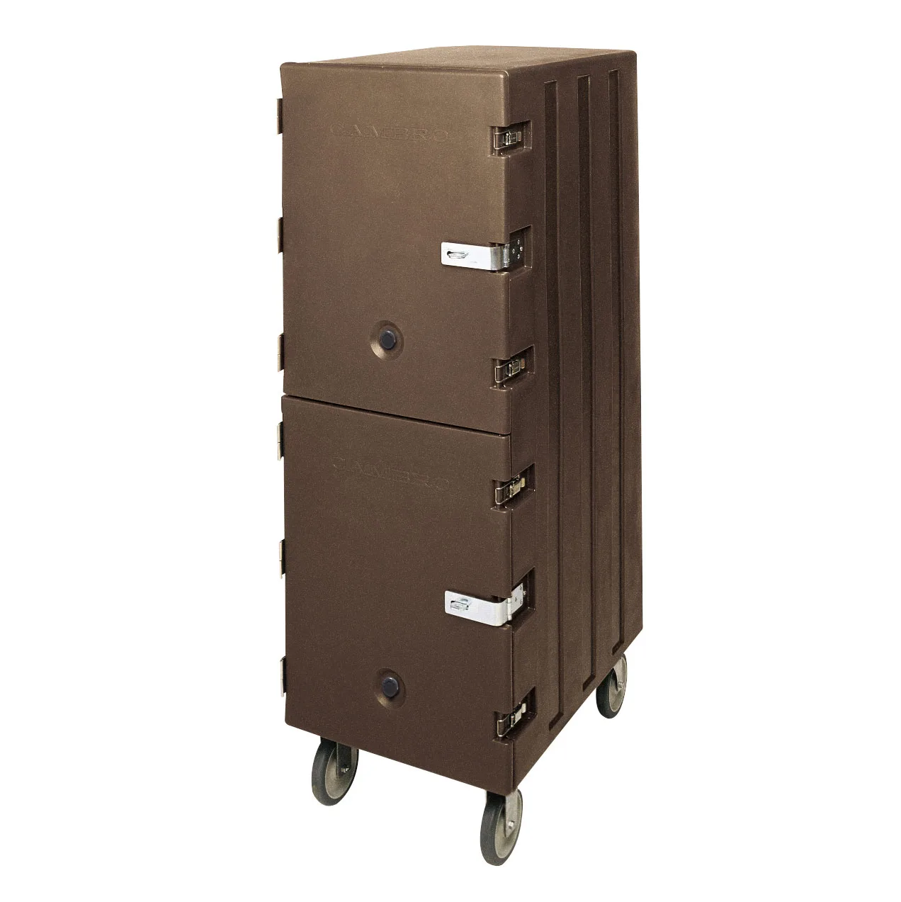 Cambro 1826DBCSP131 Insulated Transport / Non Electric Food Transport Cart w/ Security Package, Dark Brown