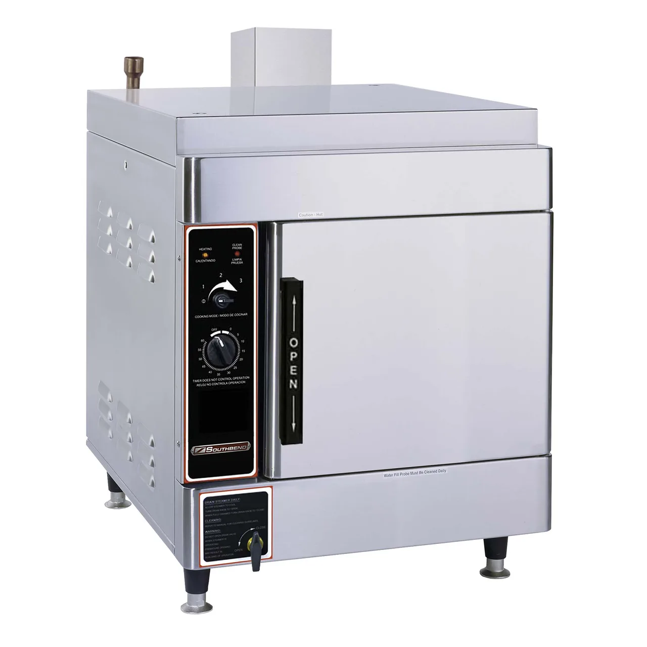Southbend SIRIUS II-4-SB Countertop Boilerless Convection Steamer