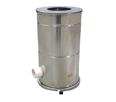 Omcan USA 13442 - 8 lb. Capacity Electric Garlic Peeler, 1/4 HP, 110V, Stainless Steel, Safety Sensor Sealed Box