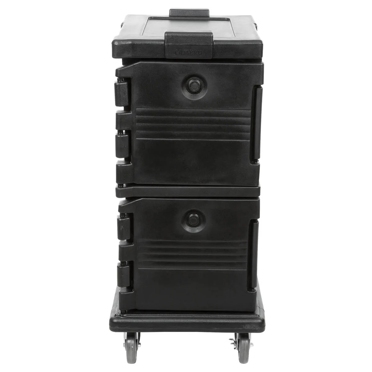 Cambro UPC600110 Ultra Camcart® Black Insulated Food Pan Carrier w/ 8 Pan Capacity