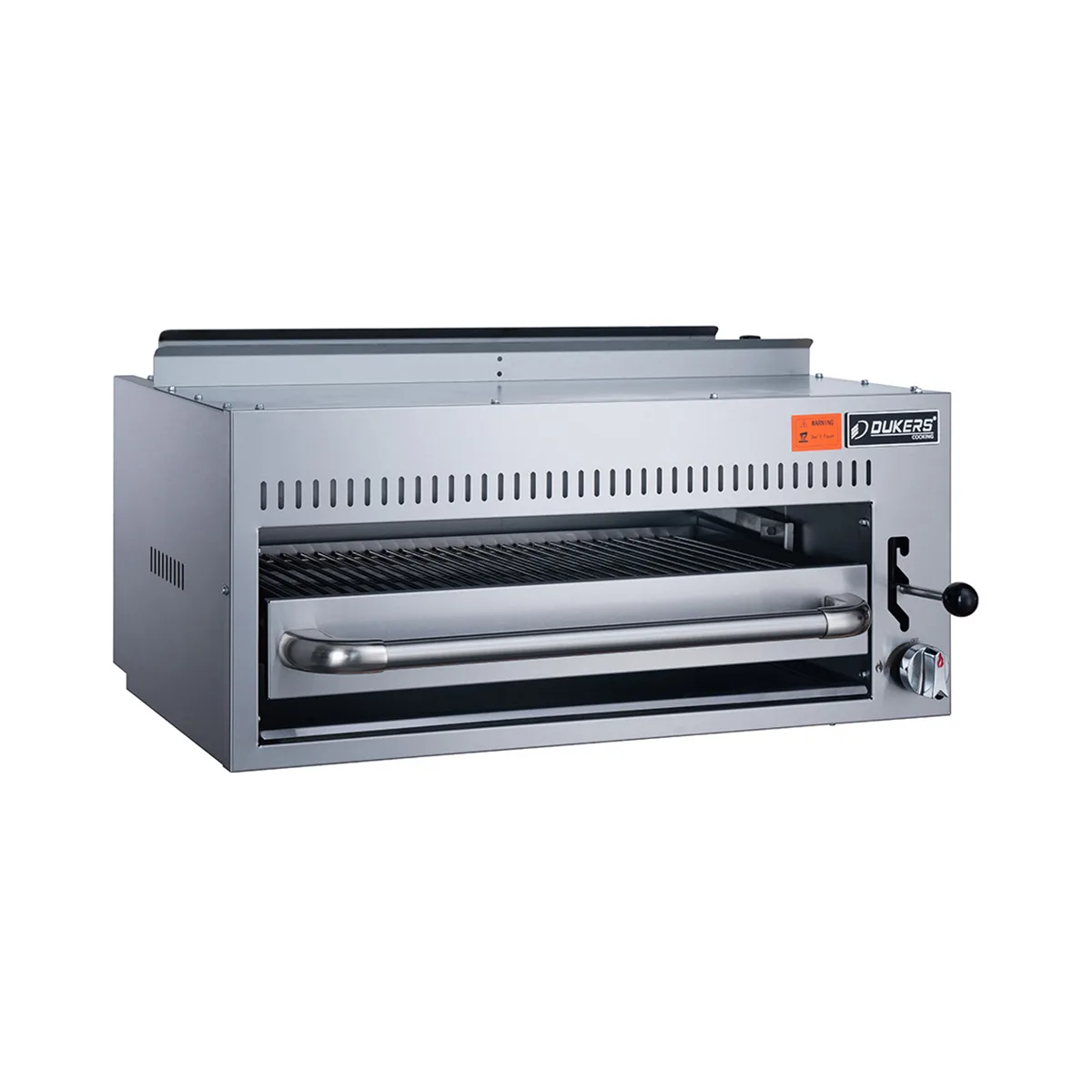 Dukers Appliance Co DCSB36 Gas Salamander Broiler w/ (1) Burner, Manual Controls, 36", 35.000 BTU