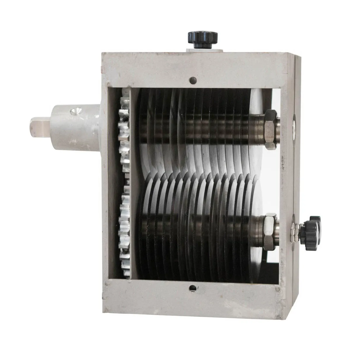 American Eagle AE-MC22N-3/16 Countertop Electric Meat Cutter Kit, 3/16" Strips, 1.5 HP, 170 RPM, Stainless Steel 115V