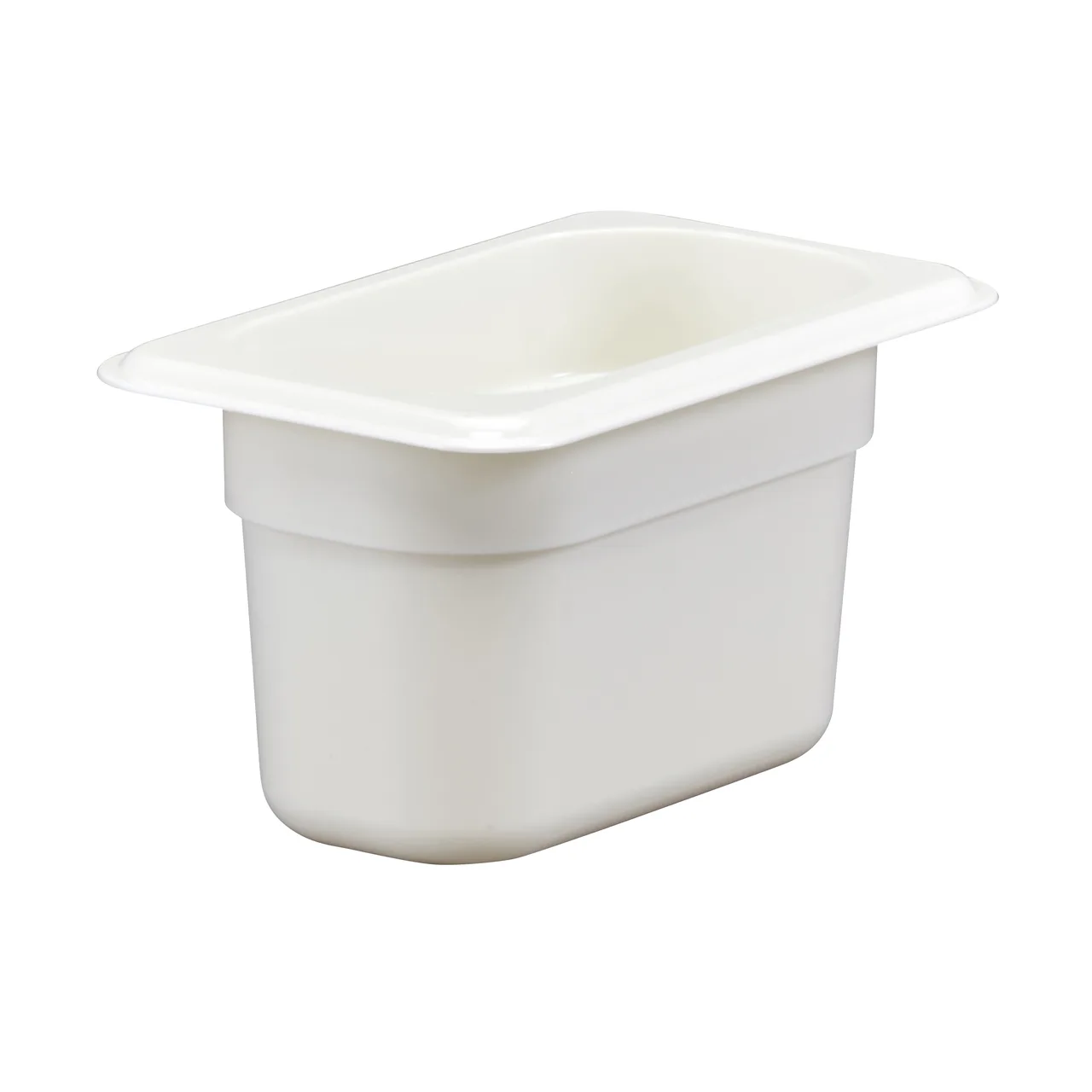 Cambro 94CW148 Food Pan, 1/9 Size .9 Quart, 4" Deep Polycarbonate White, NSF