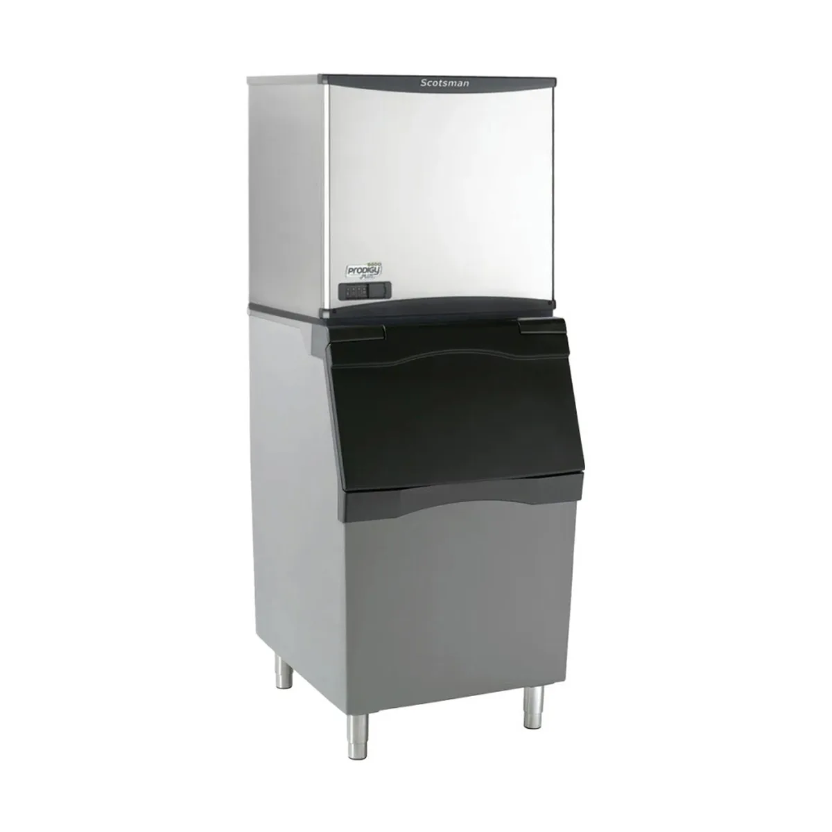 Scotsman NS0422WX-1/B530P/KBT27 Water Cooled Nugget 455 lb Ice Machine with Bin, 536 lb Plastic