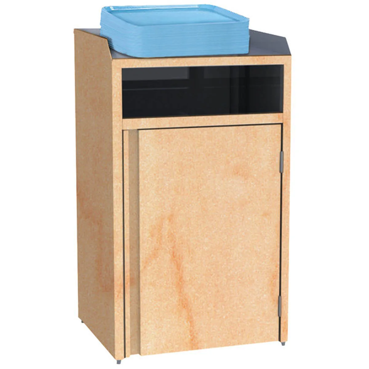 Lakeside 4310 Waste Station, 26-1/2"W x 23-1/4"D x 45-1/2"H, 35 Gallon Capacity
