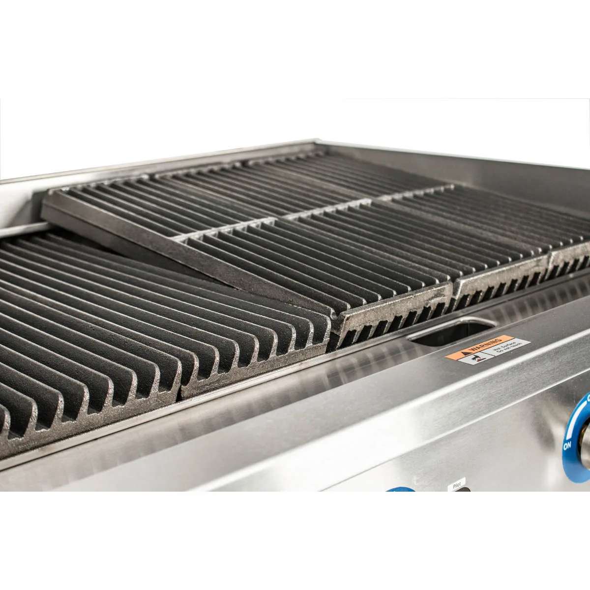 Globe GCB36G-CR 36" Countertop Gas Charbroiler w/ Cast Iron Radiant, (3) Burners, 120.000 BTU