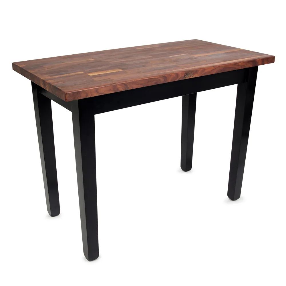 John Boos WAL-C4836 Blended American Black Walnut Table