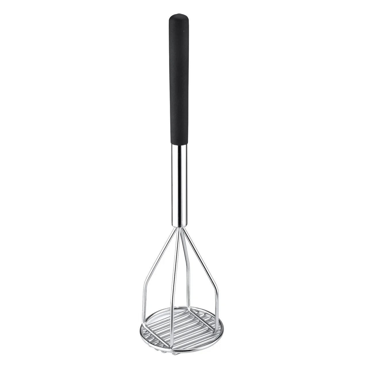 CAC China PMSP-18R Potato Masher, 4-1/2"dia x 18"H, Round, Plastic Handle