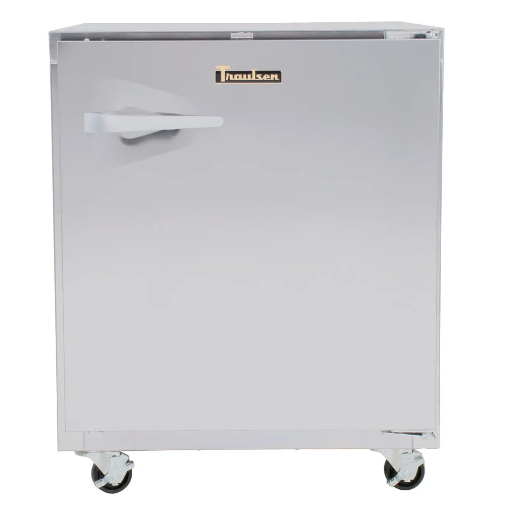 Traulsen ULT27-L 27" 1-Door Undercounter Freezer, Stainless Steel Exterior, Front Breathing, 7.35 cu. ft.