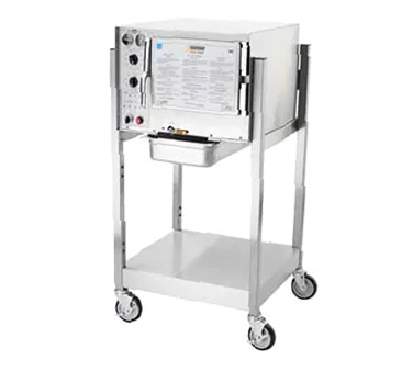 AccuTemp S32403D110 SGL 3 Pan Boilerless Convection Steamer w/ Stand, Connectionless, 240V