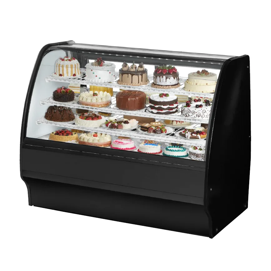 True TGM-R-59-SC/SC-W-W 59" White Refrigerated Bakery Display Case
