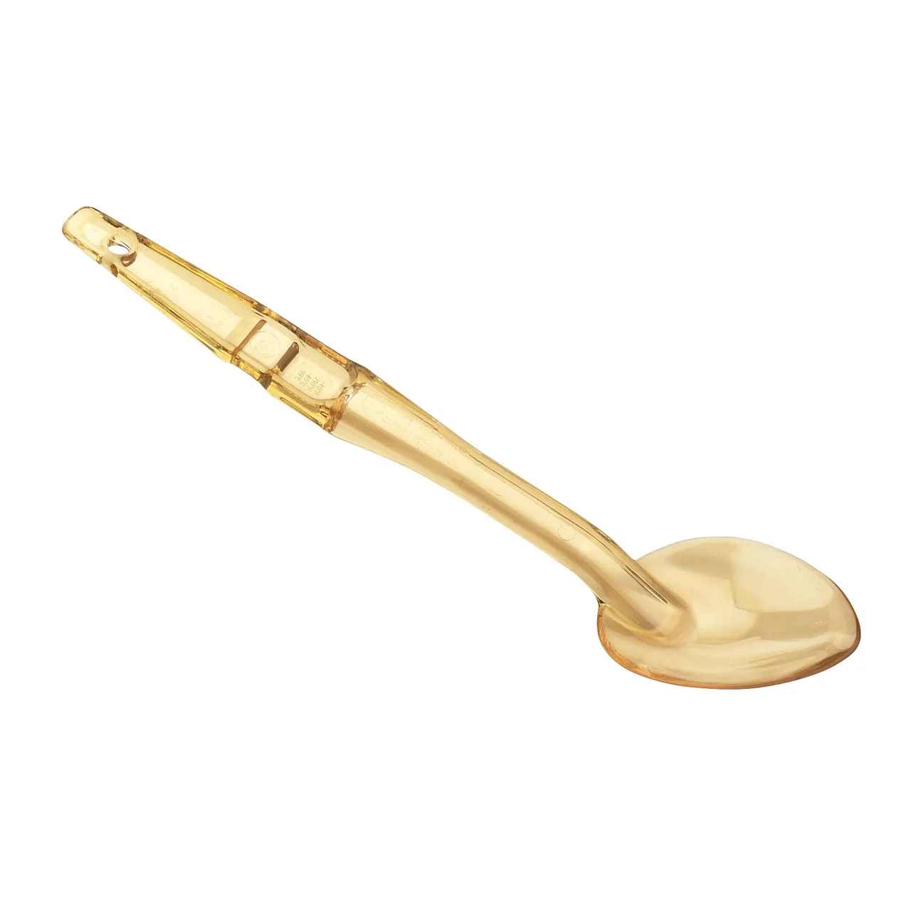 Cambro SPO13150 - 13-Inch High‑Heat Spoon, Yellow Handle, Ultem, NSF, -40°F to 300°F