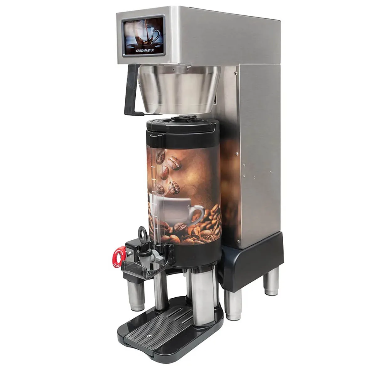 Grindmaster PBC-1VS Single Coffee Brewer for Thermal Server For 1.5-Gal Vacuum Shuttle