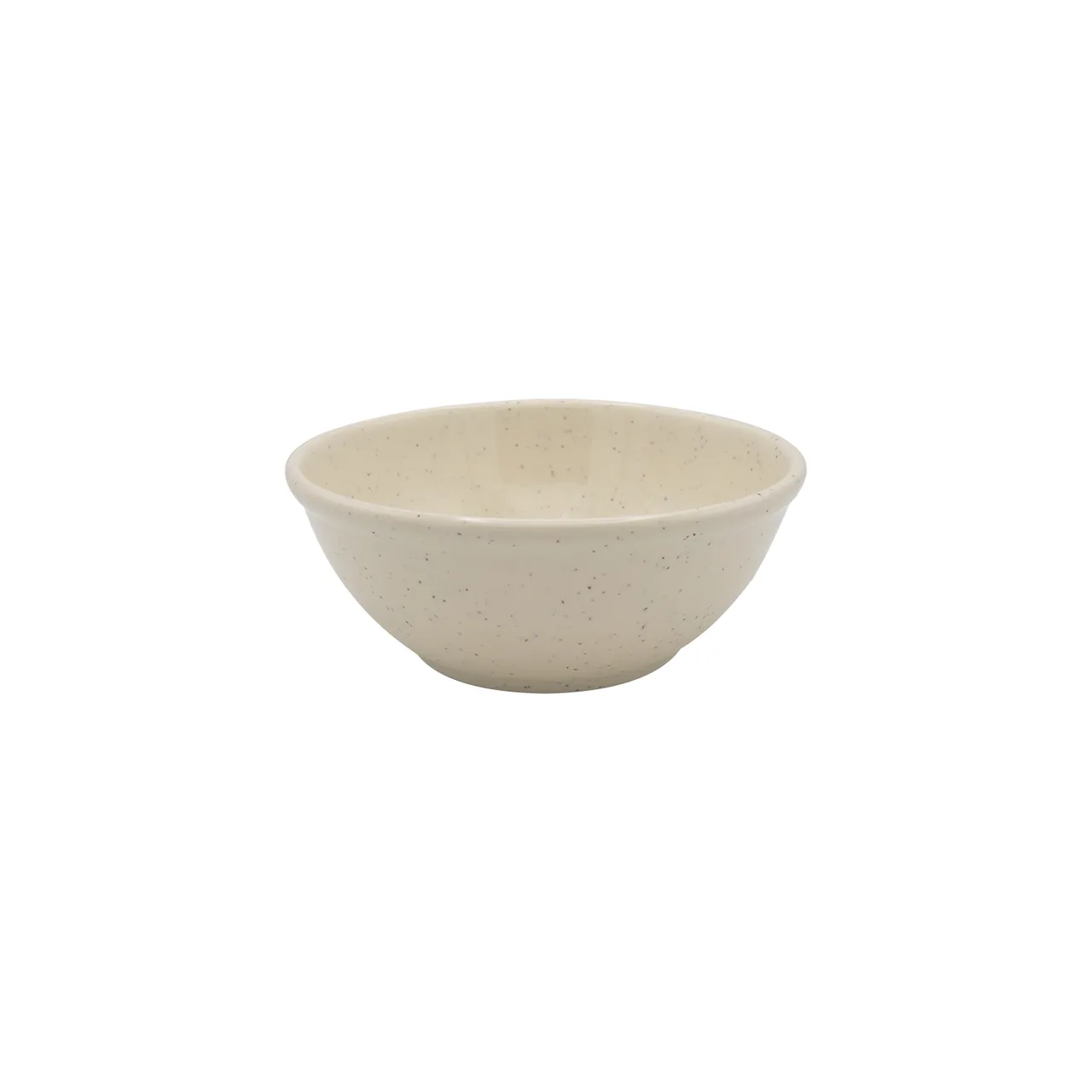 CAC China MLJSP-15 Nappie Bowl 5.625"W x 5.625"D x 2"H 12.5oz (3/4 Qt) Black/Cherry - 1 Dozen