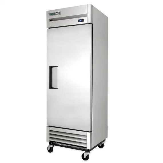 True T-19-HC 27" 1-Section Reach-In Refrigerator w/ Solid Door, Bottom Mount, Stainless Steel Front-Aluminum Sides