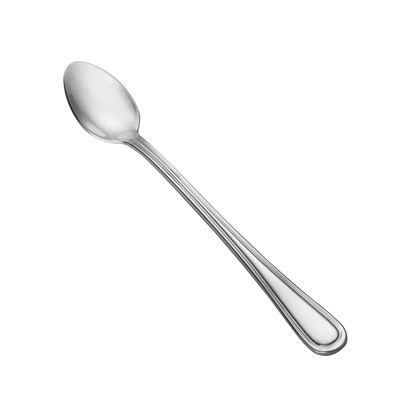 CAC China 3002-02 Iced Tea Spoon, 7" Length, Heavy Weight, 18/0 Stainless Steel - 1 Dozen