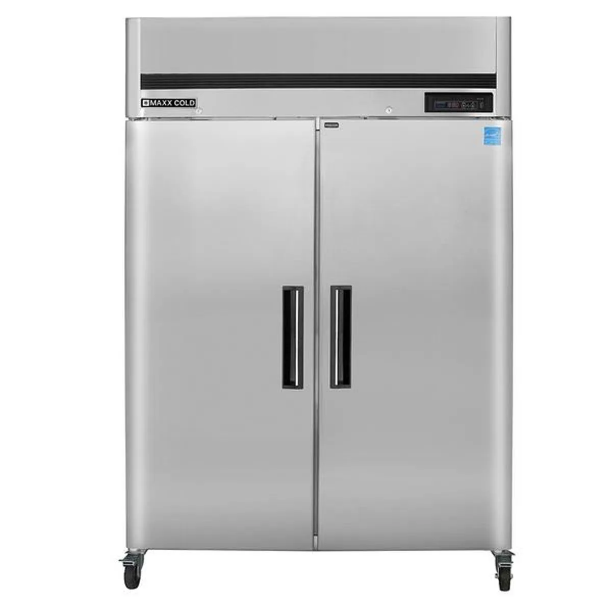 Maxx Cold MCFT-49FDHC 54" 2-Solid Door Reach-In Freezer, Top Mounted, 42.8 cu. ft.