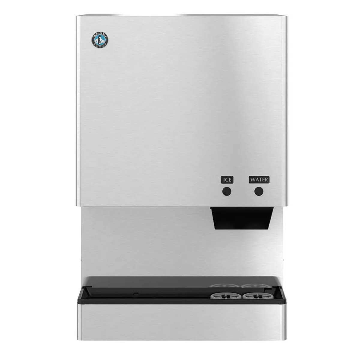 Hoshizaki DCM-500BWH 26" Countertop Nugget 590 lb Ice & Water Dispenser, Water Cooled, 40 lb Bin