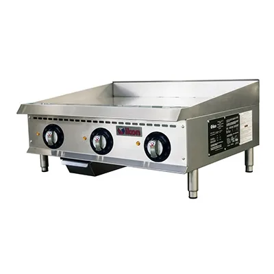 IKON ITG-36E 36" Countertop Electric Griddle with 36" x 21" Surface, Thermostatic, 1" Thickness, 208/240v