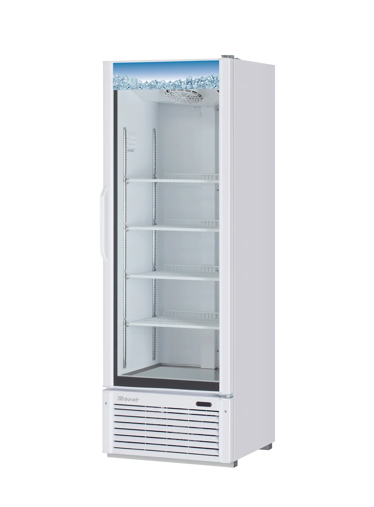 Turbo Air TGM-19W-N6 26-3/8" 1-Glass Door Merchandiser Refrigerator, 15.09 cu.ft., White