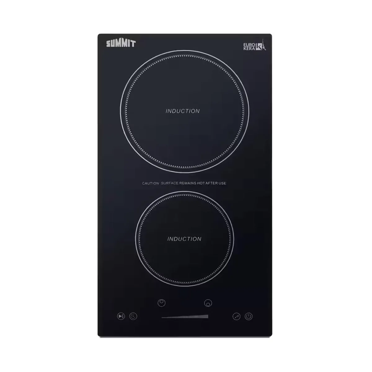 Summit SINC2B115 Induction Cooktop, 12"W, (2) Burners