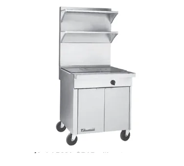 Southbend P36C-GRAD 36" Gas Heavy Duty Range w/ (1) Graduated Hot Top, (1) Cabinet Base, 62.000 BTU