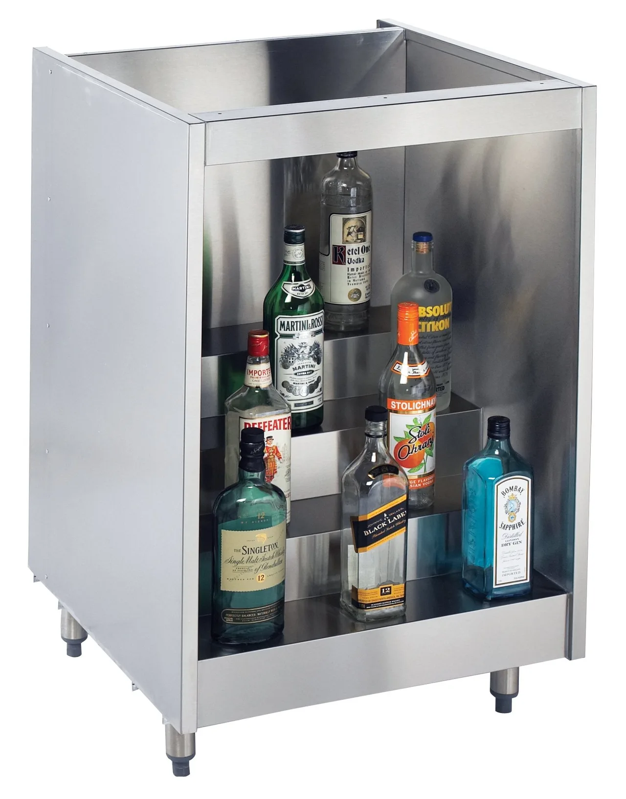 Krowne KR-L18 18" Back Bar Liquor Display